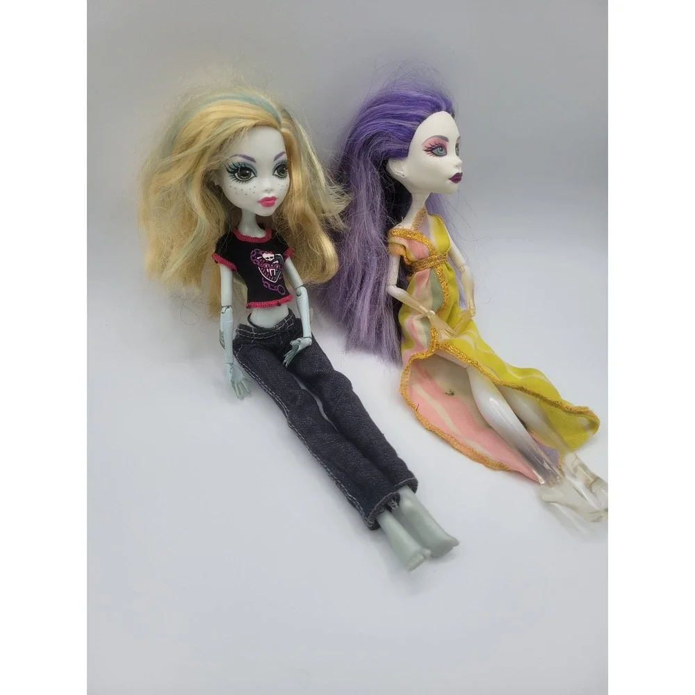 Monster High Lagoona Blue and Spectra Vondergeist Doll Lot Mattel Articulated